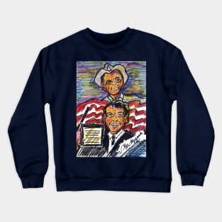 Ronald Reagan 40th president Crewneck Sweatshirt